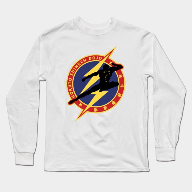 Flash Karate Show Long Sleeve T-Shirt by Thinkerman